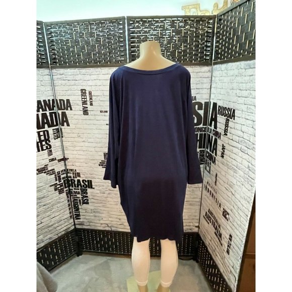 Torrid Her Universe Studio Ghibli Plus 6 Navy Castle in the Sky 3/4 Sleeve Tee - Picture 4 of 6